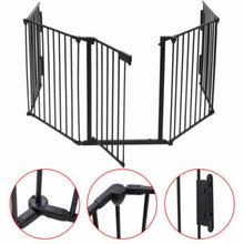 Load image into Gallery viewer, Baby Safety and Pet Fireplace Steel Gate - Adler's Store