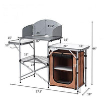 Load image into Gallery viewer, BBQ Grilling Table With Carry Bag - Adler's Store