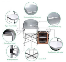 Load image into Gallery viewer, BBQ Grilling Table With Carry Bag - Adler's Store