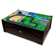 Load image into Gallery viewer, Big City Wooden Train Set with Game Table and 100 Piece Accessory Set - Adler's Store