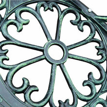 Load image into Gallery viewer, Cast Aluminum Antique Rose Style Patio Bench - Adler's Store