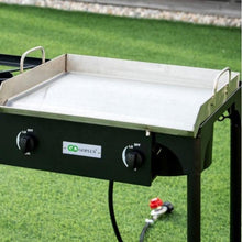 Load image into Gallery viewer, Cast Iron Portable 3 Burner Propane Gas Cooker BBQ Griller - Adler's Store