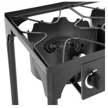 Load image into Gallery viewer, Cast Iron Portable 3 Burner Propane Gas Cooker BBQ Griller - Adler's Store