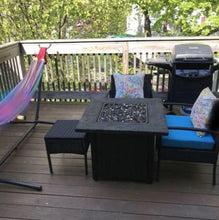 Load image into Gallery viewer, Classic 3000 BTU Propane Stainless Steel Fire Pit Table - Adler's Store