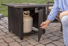 Load image into Gallery viewer, Classic 3000 BTU Propane Stainless Steel Fire Pit Table - Adler's Store