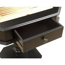 Load image into Gallery viewer, Classic Wooden Chess End Table With 2-1 Reversible Game Board Top and Drawers - Adler's Store