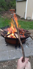 Load image into Gallery viewer, Copper 34 Inch Cauldron Style Cast Iron Fire Pit - Adler's Store