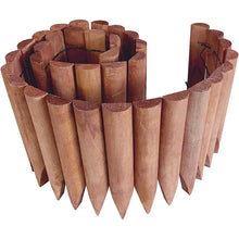 Load image into Gallery viewer, Decorative Wooden Garden Spikes Flexible Short Edging Fence - Adler's Store