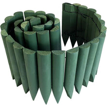 Load image into Gallery viewer, Decorative Wooden Garden Spikes Flexible Short Edging Fence - Adler's Store