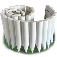 Load image into Gallery viewer, Decorative Wooden Garden Spikes Flexible Short Edging Fence - Adler's Store