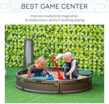 Load image into Gallery viewer, Easy Assembly Sandbox with Covering Liner - Adler's Store