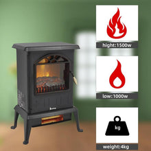Load image into Gallery viewer, Electric Infrared Fireplace Stove - Adler's Store