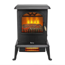 Load image into Gallery viewer, Electric Infrared Fireplace Stove - Adler's Store