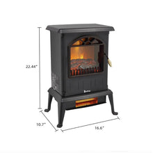 Load image into Gallery viewer, Electric Infrared Fireplace Stove - Adler's Store