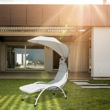 Load image into Gallery viewer, Extreme leisure Patio Chaise Lounger with Canopy - Adler's Store