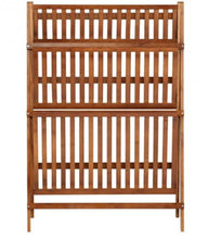 Load image into Gallery viewer, Foldable 3-tier Bamboo Flower Shelf - Adler's Store