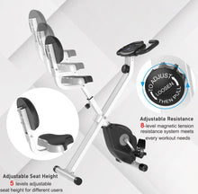 Load image into Gallery viewer, Foldable Upright Training X-Bike with Magnetic Resistance - Adler's Store