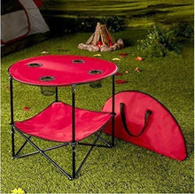 Load image into Gallery viewer, Folding Travel Table and Shelve with Carrying Case - Adler's Store