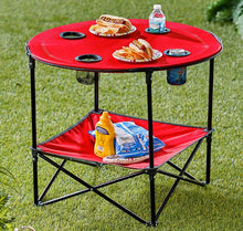 Load image into Gallery viewer, Folding Travel Table and Shelve with Carrying Case - Adler's Store