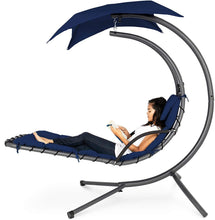 Load image into Gallery viewer, Hanging Swing Chair with Removable Canopy - Adler's Store