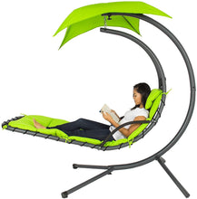 Load image into Gallery viewer, Hanging Swing Chair with Removable Canopy - Adler's Store