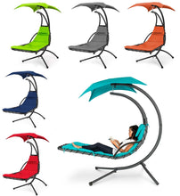 Load image into Gallery viewer, Hanging Swing Chair with Removable Canopy - Adler's Store