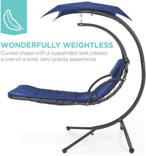 Load image into Gallery viewer, Hanging Swing Chair with Removable Canopy - Adler's Store