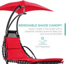 Load image into Gallery viewer, Hanging Swing Chair with Removable Canopy - Adler's Store