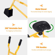 Load image into Gallery viewer, Heavy Duty Steel Frame Ride-on Crane Sand and Snow Digger - Adler's Store