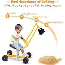 Load image into Gallery viewer, Heavy Duty Steel Frame Ride-on Crane Sand and Snow Digger - Adler's Store