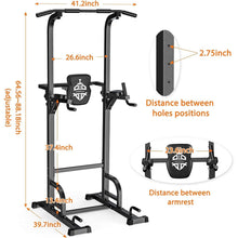 Load image into Gallery viewer, Home Gym Power Tower Multi-functional Workout Station - Adler's Store