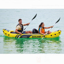 Load image into Gallery viewer, Inflatable 2 Person Kayak with 2 Oars and Hand Pump - Adler's Store
