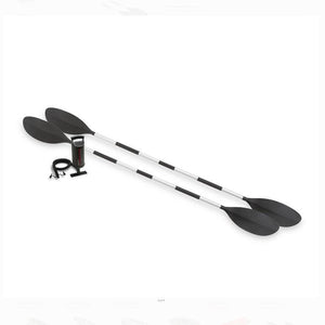 Inflatable 2 Person Kayak with 2 Oars and Hand Pump - Adler's Store