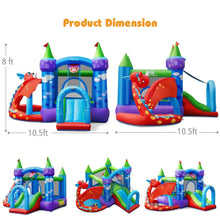 Load image into Gallery viewer, Inflatable Dragon Bounce House with Blower and 30 Balls - Adler&#39;s Store