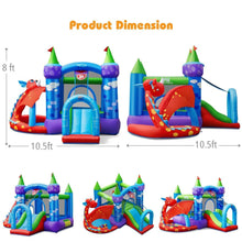 Load image into Gallery viewer, Inflatable Dragon Bounce House with Blower and 30 Balls - Adler's Store