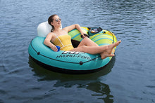 Load image into Gallery viewer, Inflatable Inner Tube Float with Removable Cooler and Cup Holder - Adler&#39;s Store