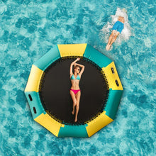 Load image into Gallery viewer, Inflatable Recreational Water Bouncer Trampoline with Pump and Anchor - Adler's Store
