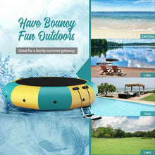 Load image into Gallery viewer, Inflatable Recreational Water Bouncer Trampoline with Pump and Anchor - Adler's Store