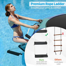 Load image into Gallery viewer, Inflatable Recreational Water Bouncer Trampoline with Pump and Anchor - Adler's Store