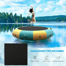 Load image into Gallery viewer, Inflatable Recreational Water Bouncer Trampoline with Pump and Anchor - Adler's Store