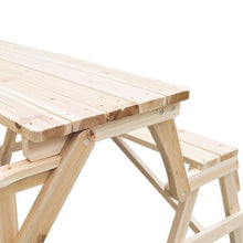 Load image into Gallery viewer, Interchangeable 2 in 1 Wooden Picnic Table - Adler's Store