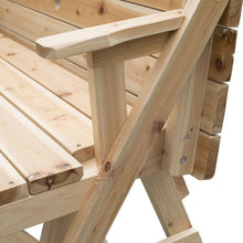 Load image into Gallery viewer, Interchangeable 2 in 1 Wooden Picnic Table - Adler's Store