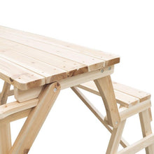 Load image into Gallery viewer, Interchangeable 2 in 1 Wooden Picnic Table - Adler's Store