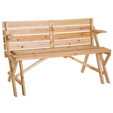 Load image into Gallery viewer, Interchangeable 2 in 1 Wooden Picnic Table - Adler's Store