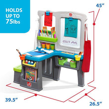Load image into Gallery viewer, Kids Arts and Crafts Table Desk and Chair Set - Adler's Store