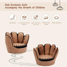 Load image into Gallery viewer, Kids Baseball Glove Shaped Sofa Chair with Sturdy Wood Construction - Adler's Store