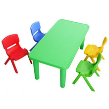 Load image into Gallery viewer, Kids Colorful High Quality Plastic Table Set - Adler's Store