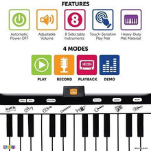 Load image into Gallery viewer, Kids Learn and Develop Floor Keyboard Playmat - Adler's Store