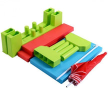 Load image into Gallery viewer, Kids Portable Picnic and Bench Table with Removable Umbrella - Adler's Store