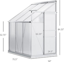 Load image into Gallery viewer, Lean-To Walk-in Hobby Greenhouse Kit - Adler's Store